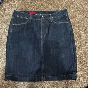 AG (Adriano Goldschmied) The precise Jean skirt size 30R